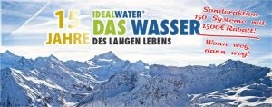 15 Jahre Ideal water